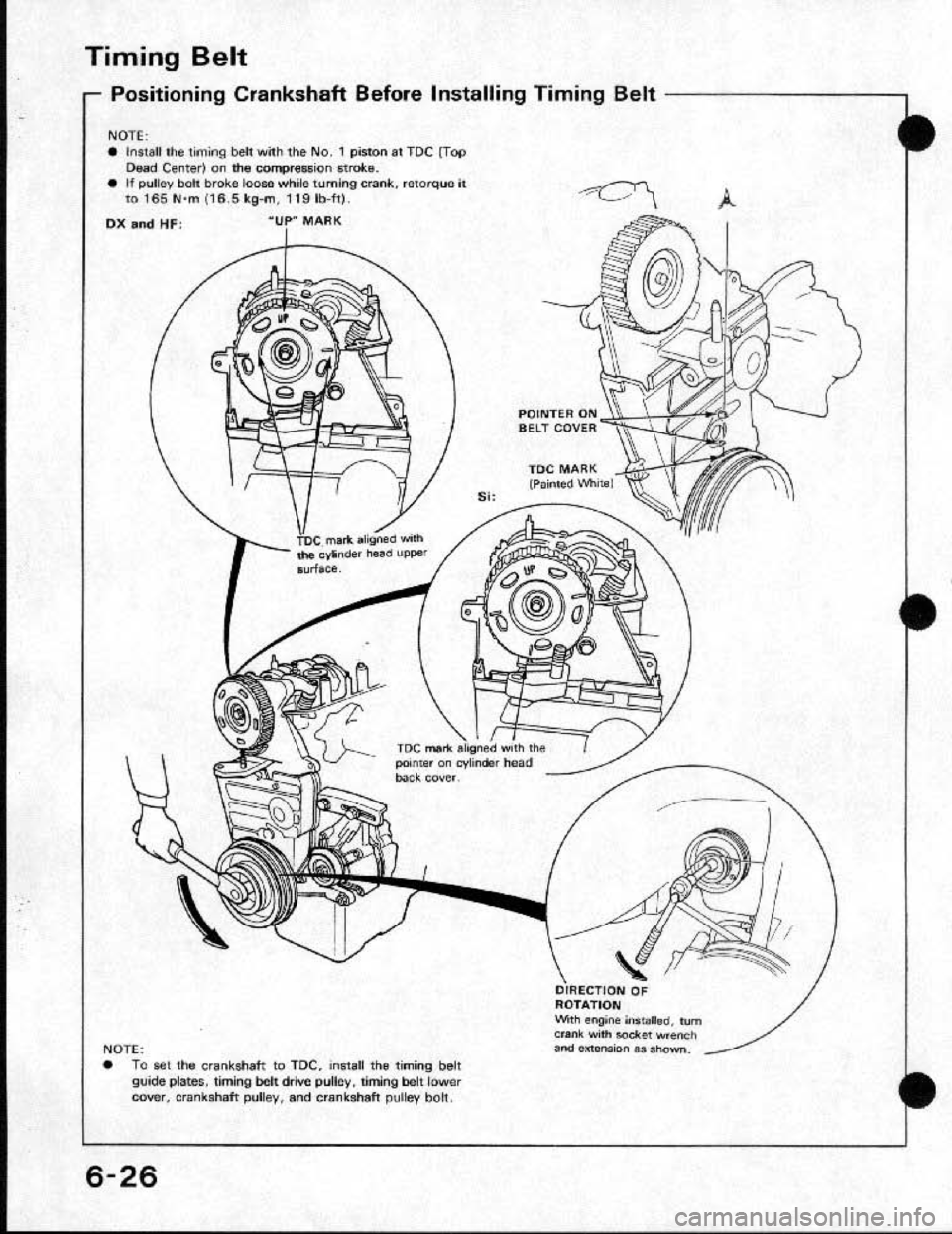 HONDA CRX 1991 2.G Repair Manual HONDA CRX 1991 2.G Repair Manual