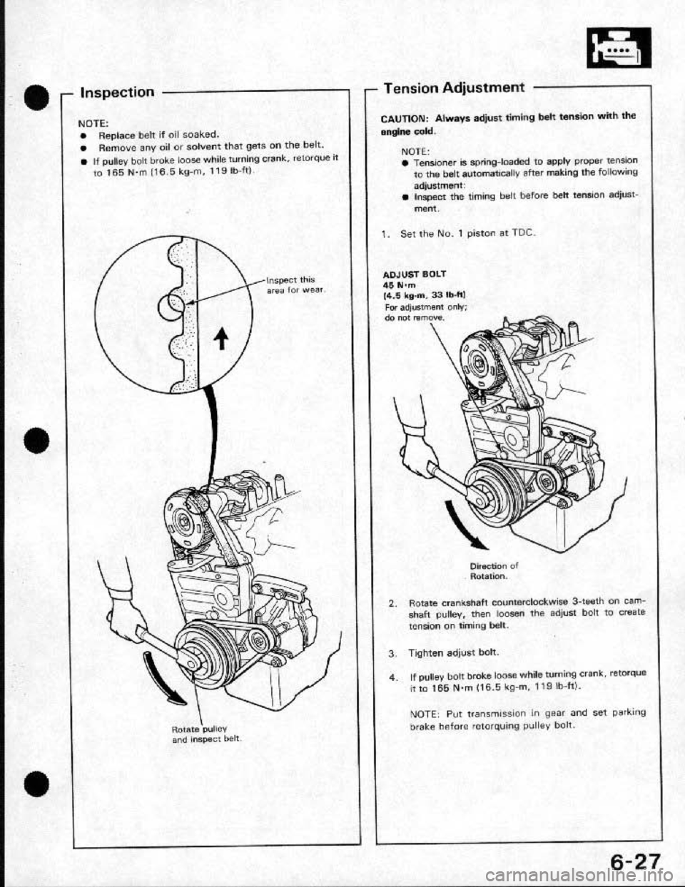 HONDA CRX 1991 2.G Repair Manual HONDA CRX 1991 2.G Repair Manual