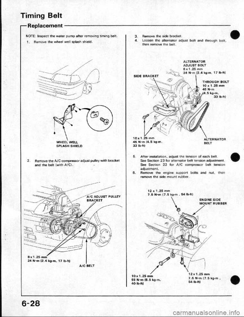 HONDA CRX 1991 2.G Repair Manual HONDA CRX 1991 2.G Repair Manual