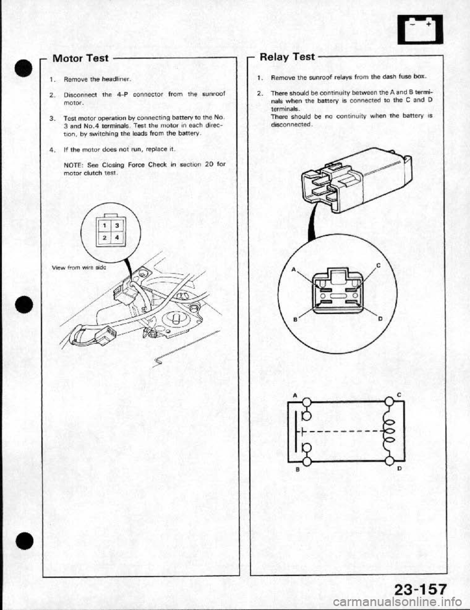 HONDA CRX 1991 2.G Workshop Manual 