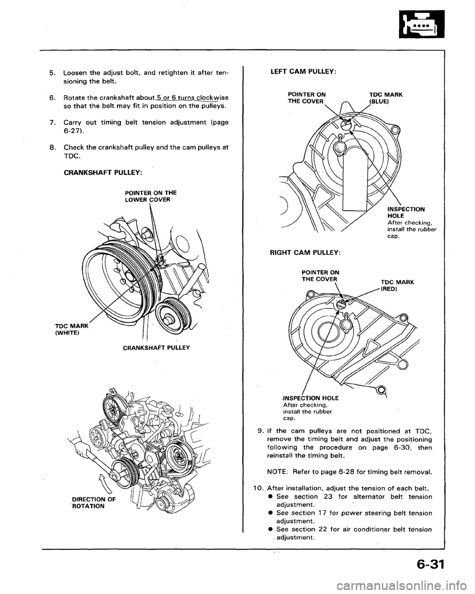 HONDA LEGEND 1991 2.G Workshop Manual HONDA LEGEND 1991 2.G Workshop Manual