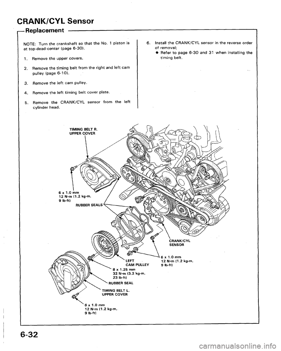 HONDA LEGEND 1991 2.G Workshop Manual HONDA LEGEND 1991 2.G Workshop Manual