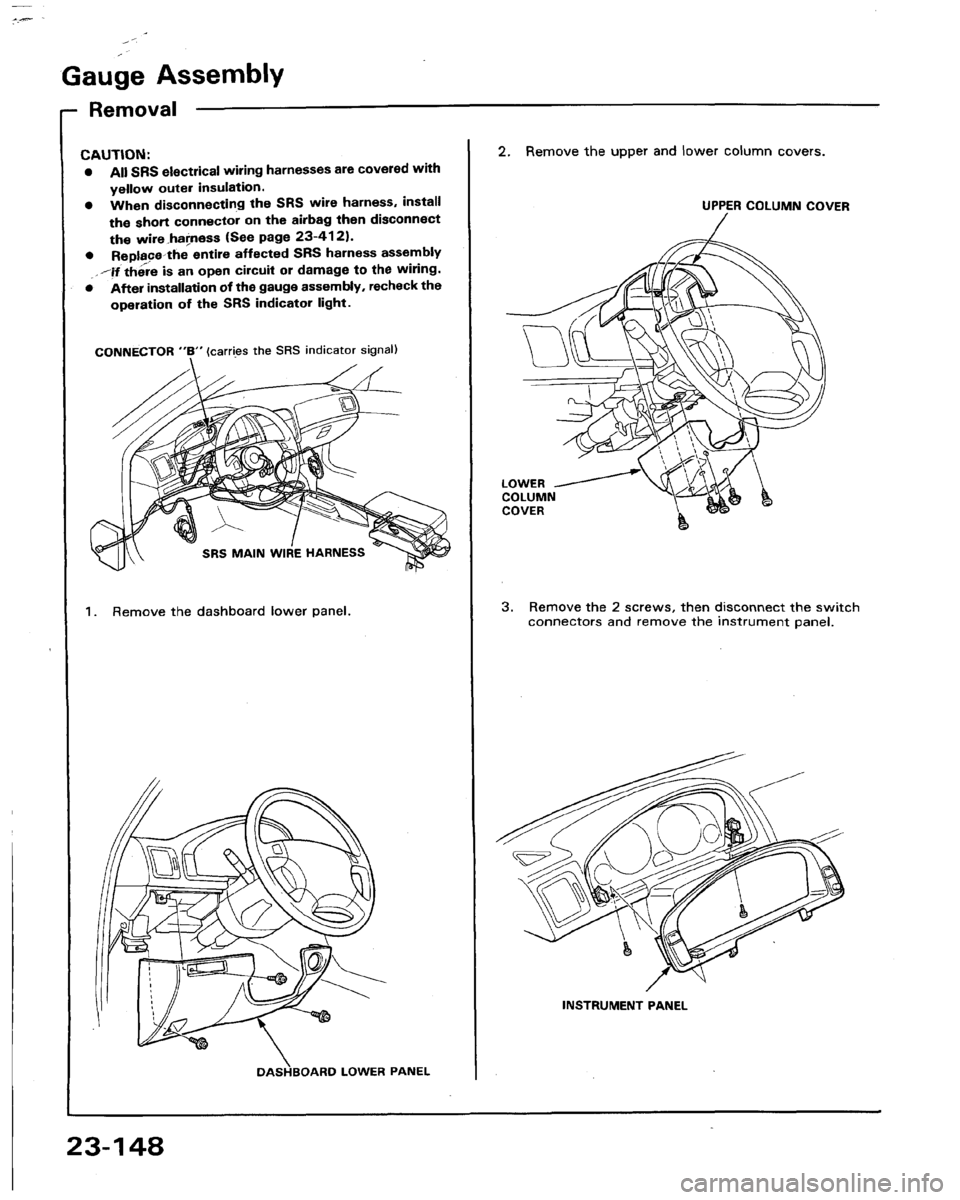 HONDA LEGEND 1991 2.G Workshop Manual 