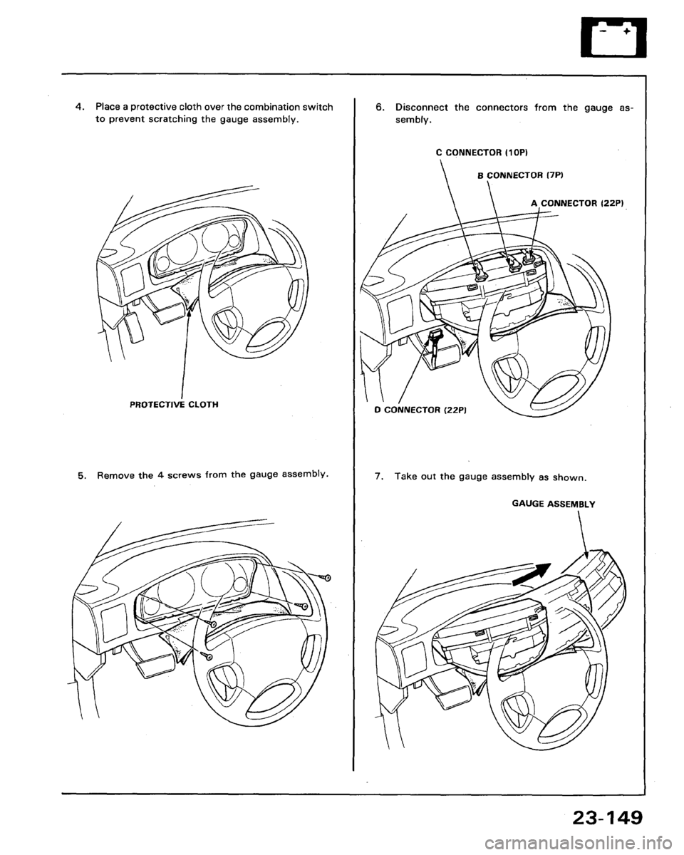 HONDA LEGEND 1991 2.G Workshop Manual 