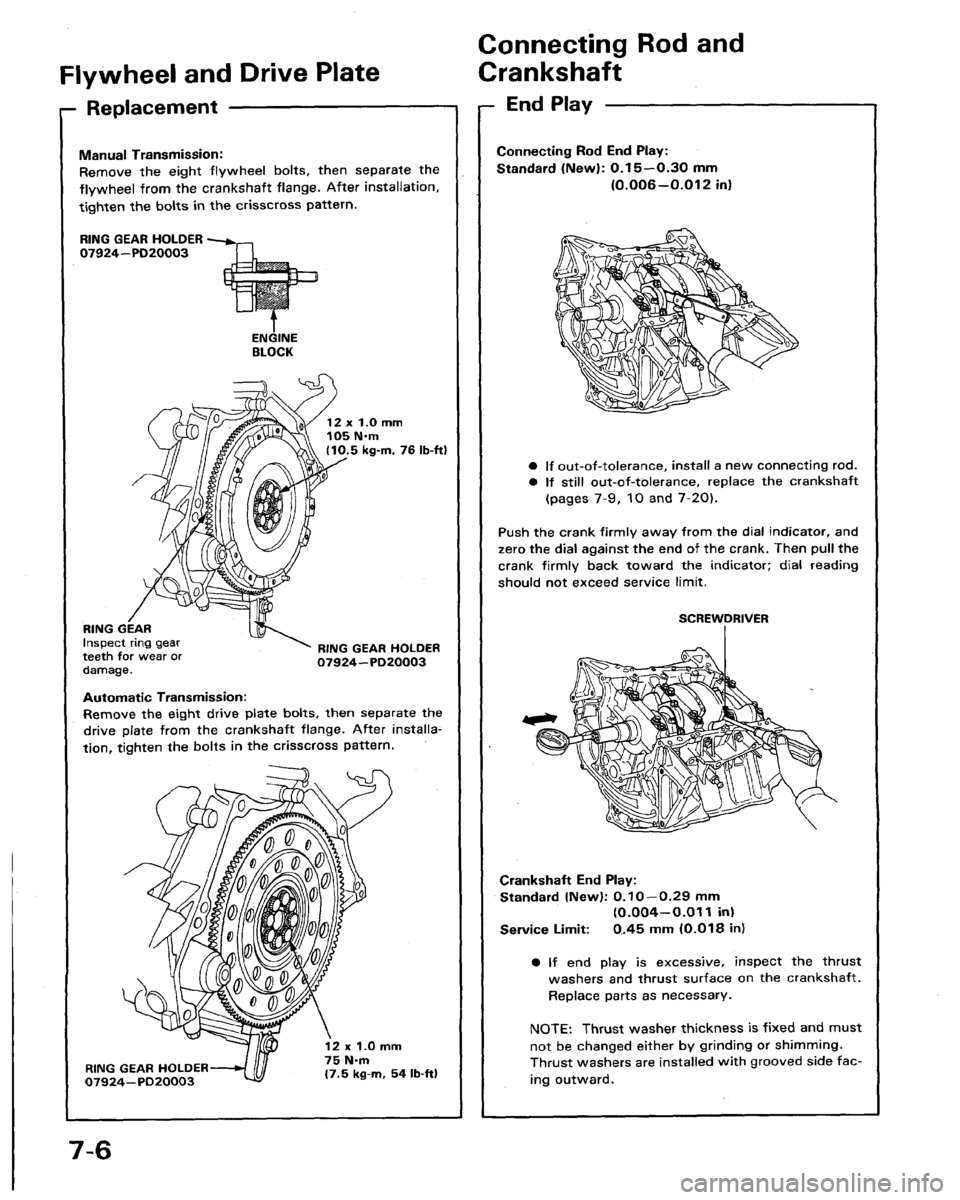 HONDA LEGEND 1991 2.G Workshop Manual HONDA LEGEND 1991 2.G Workshop Manual