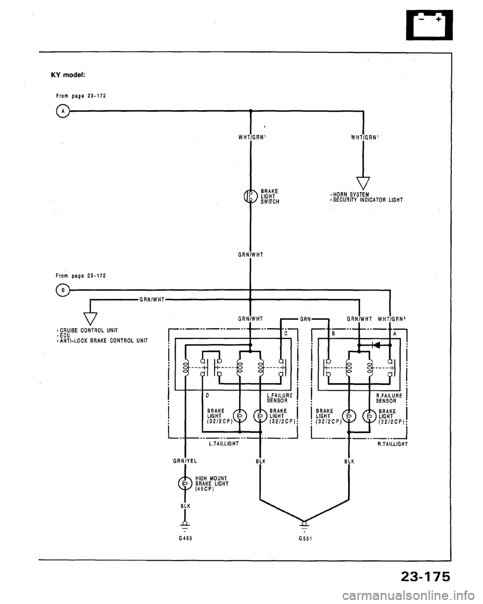 HONDA LEGEND 1991 2.G Workshop Manual 