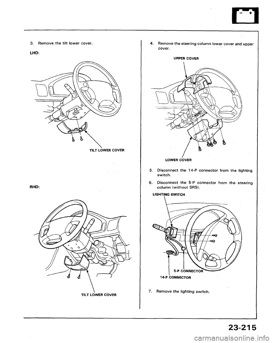 HONDA LEGEND 1991 2.G Workshop Manual HONDA LEGEND 1991 2.G Workshop Manual