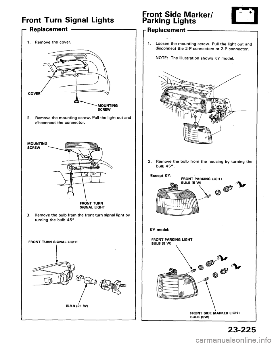 HONDA LEGEND 1991 2.G Workshop Manual HONDA LEGEND 1991 2.G Workshop Manual