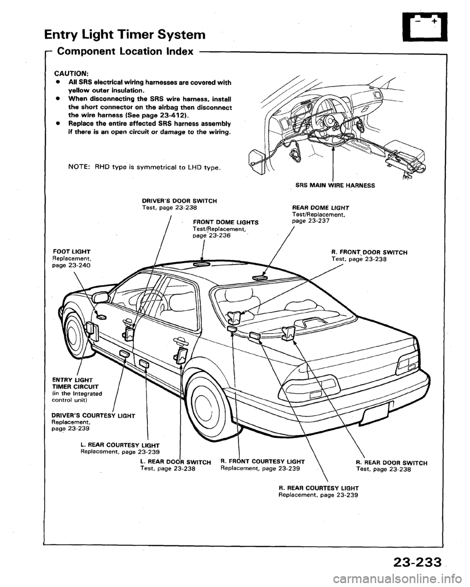 HONDA LEGEND 1991 2.G Workshop Manual HONDA LEGEND 1991 2.G Workshop Manual