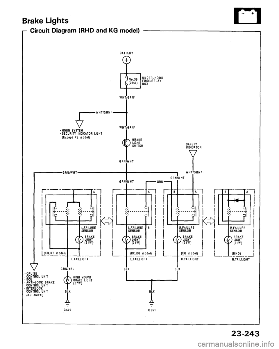 HONDA LEGEND 1991 2.G Workshop Manual HONDA LEGEND 1991 2.G Workshop Manual