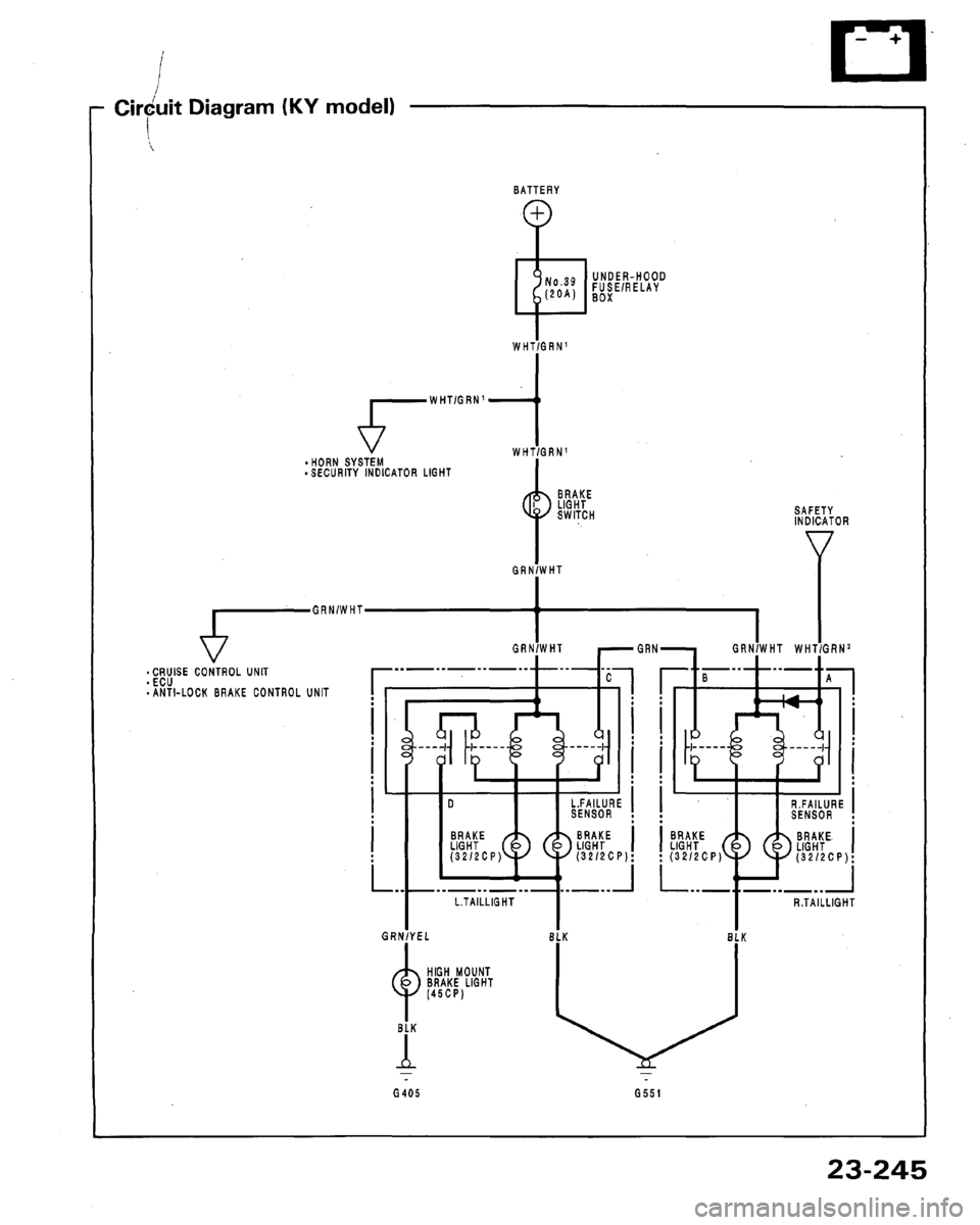 HONDA LEGEND 1991 2.G Workshop Manual HONDA LEGEND 1991 2.G Workshop Manual