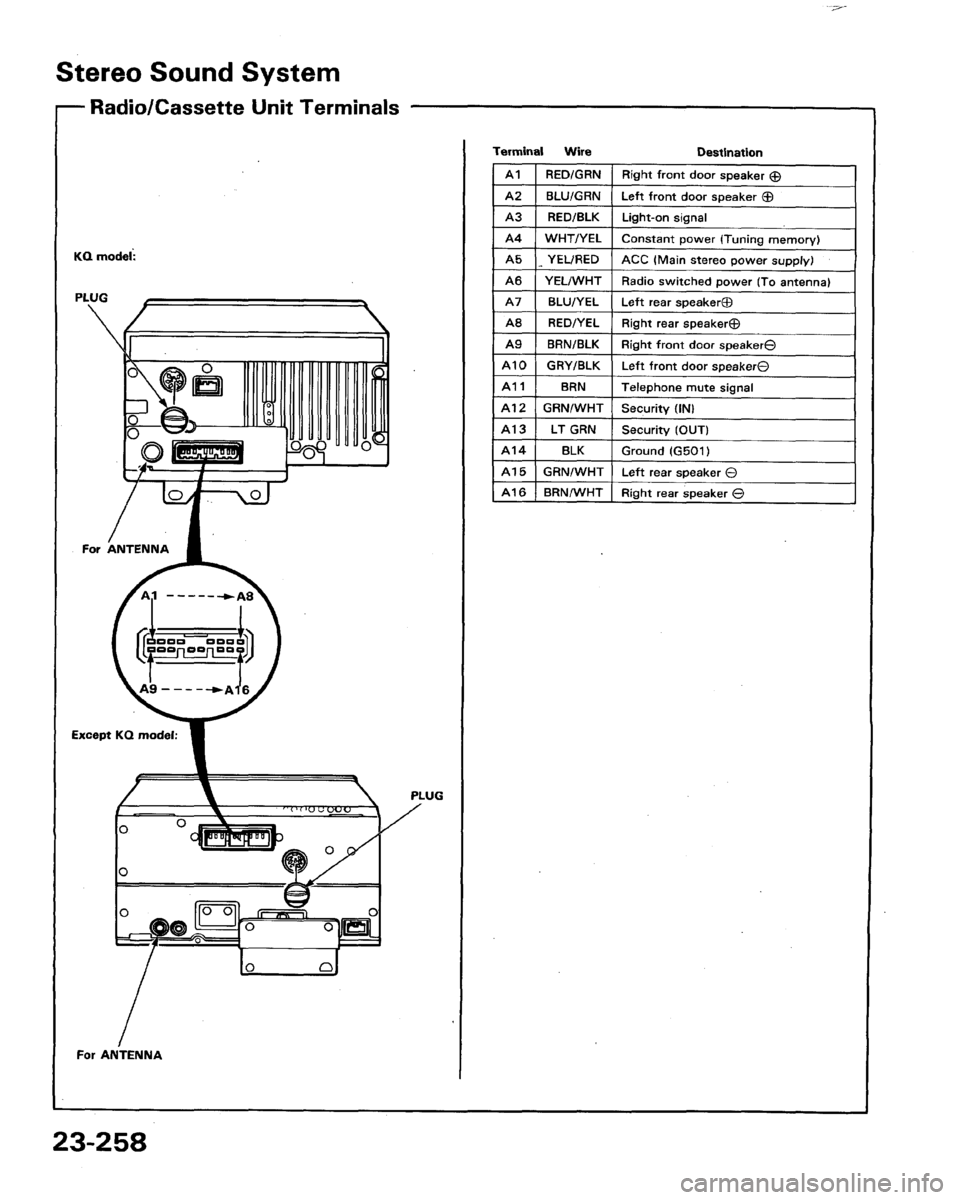HONDA LEGEND 1991 2.G Workshop Manual HONDA LEGEND 1991 2.G Workshop Manual