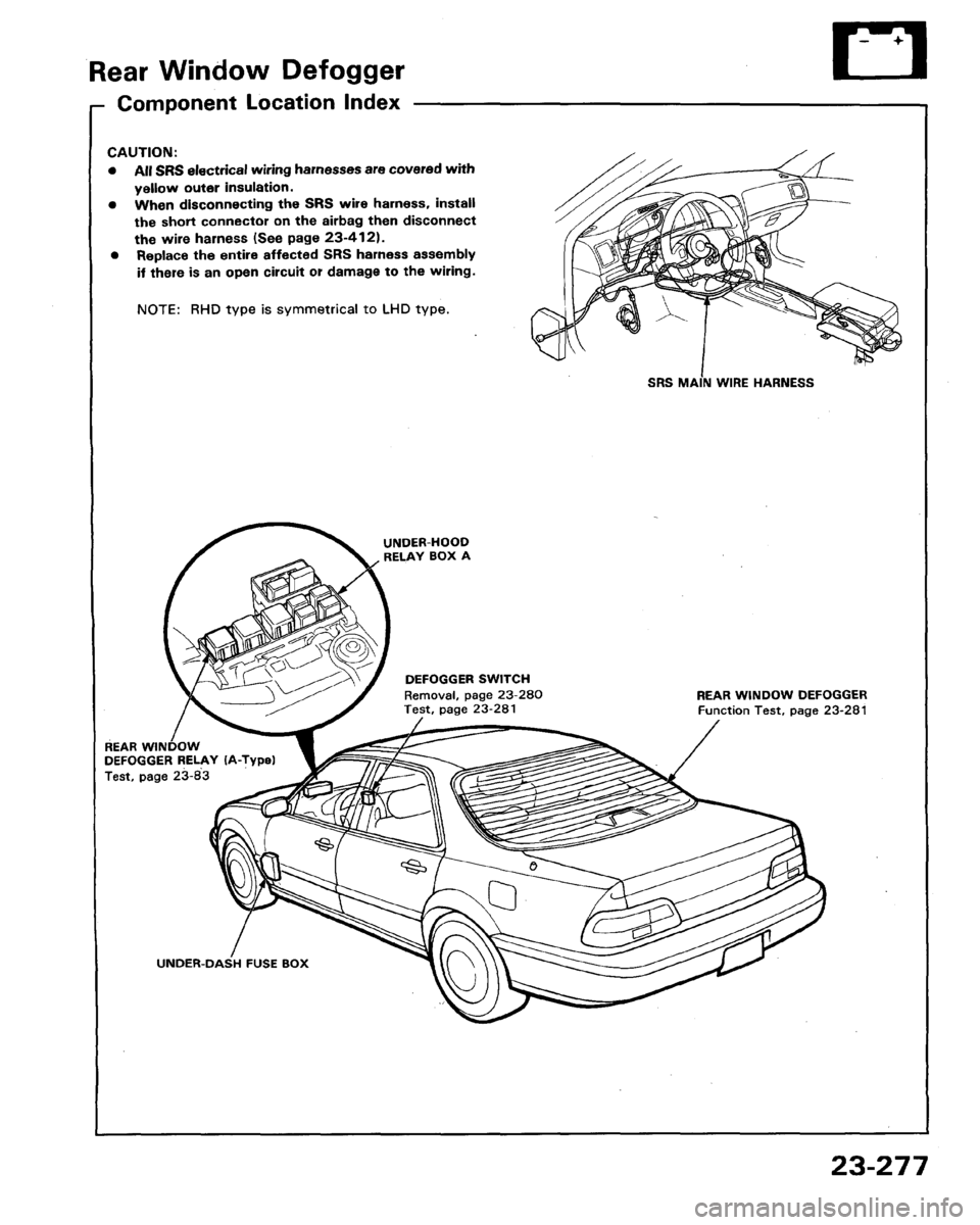 HONDA LEGEND 1991 2.G Workshop Manual HONDA LEGEND 1991 2.G Workshop Manual