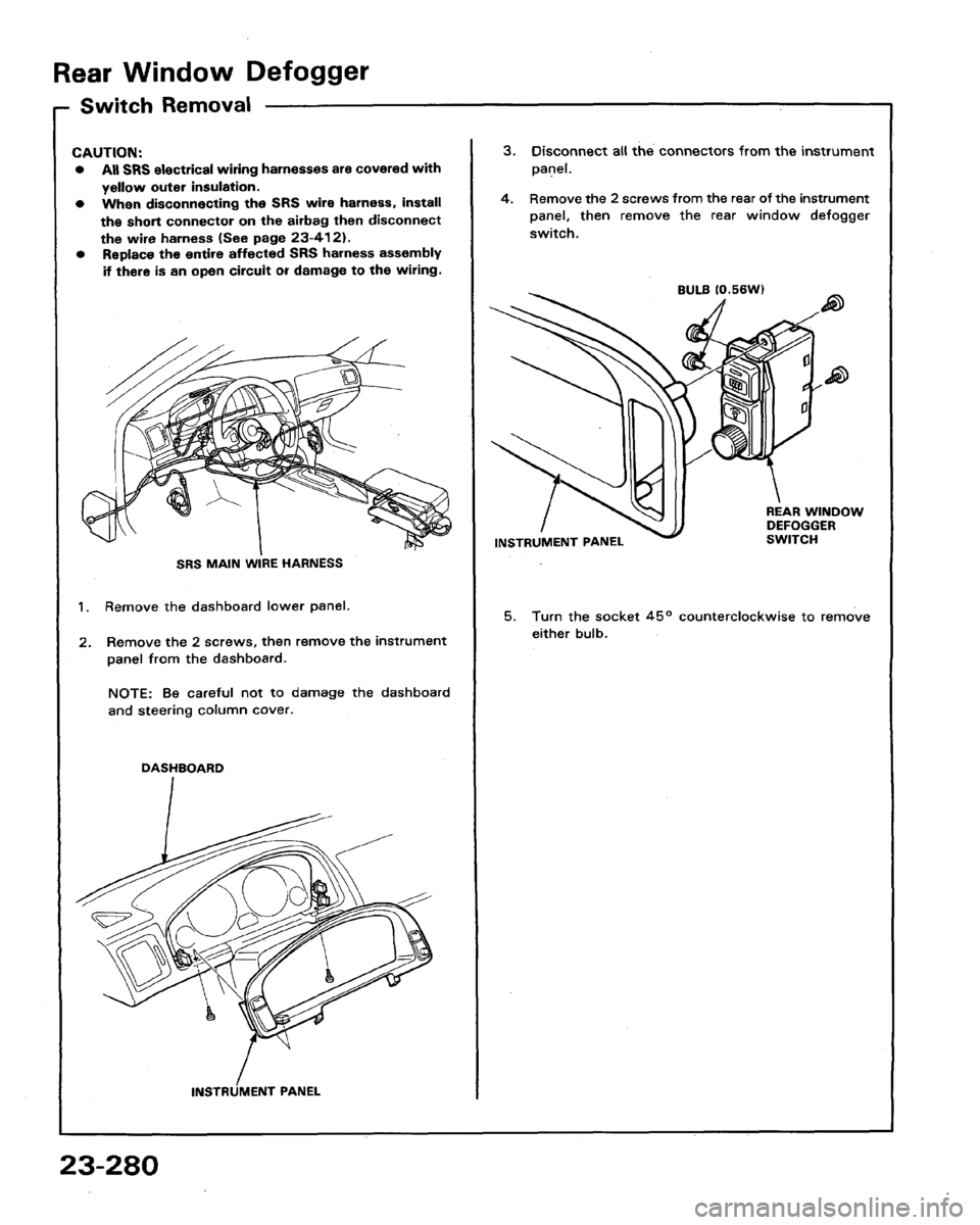 HONDA LEGEND 1991 2.G Workshop Manual HONDA LEGEND 1991 2.G Workshop Manual