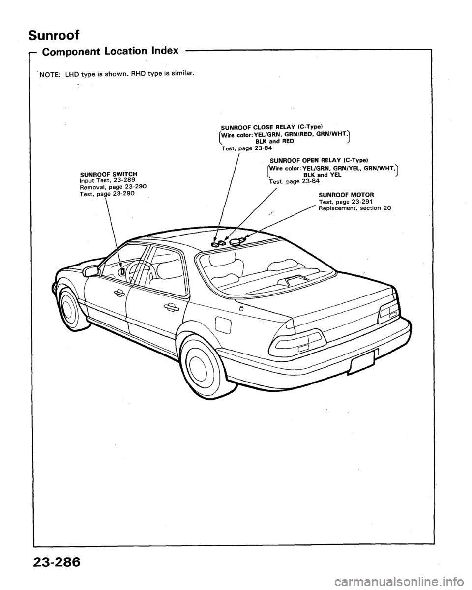 HONDA LEGEND 1991 2.G Workshop Manual HONDA LEGEND 1991 2.G Workshop Manual