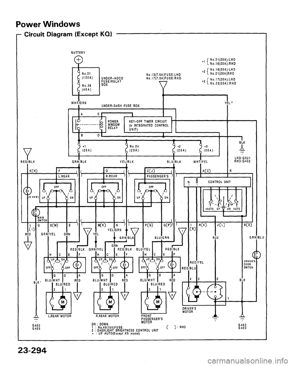 HONDA LEGEND 1991 2.G Workshop Manual HONDA LEGEND 1991 2.G Workshop Manual