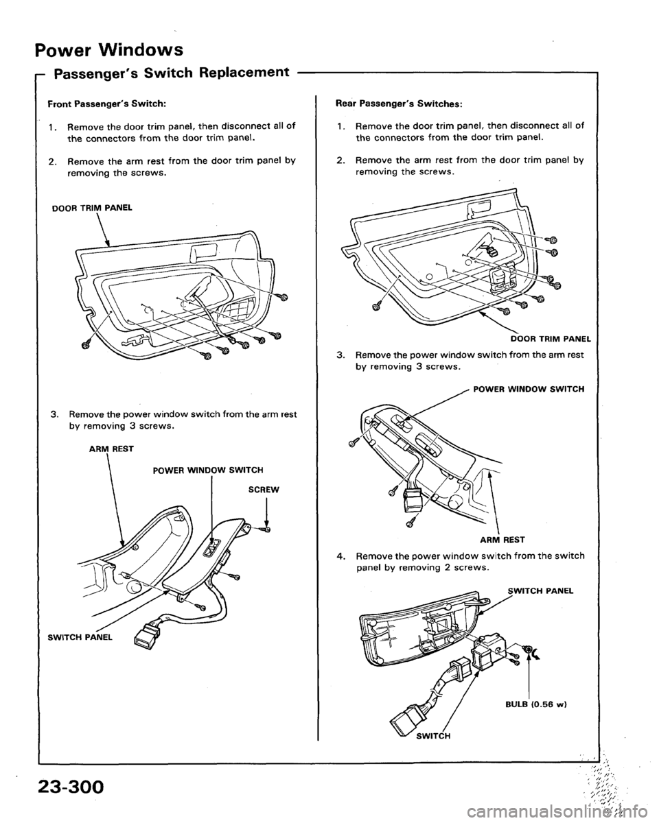 HONDA LEGEND 1991 2.G Workshop Manual HONDA LEGEND 1991 2.G Workshop Manual