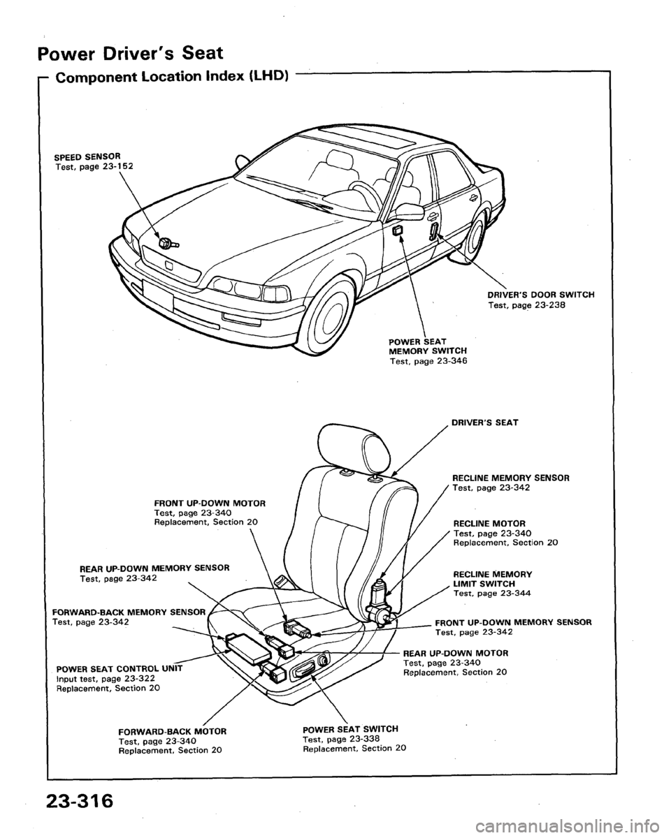 HONDA LEGEND 1991 2.G Workshop Manual HONDA LEGEND 1991 2.G Workshop Manual