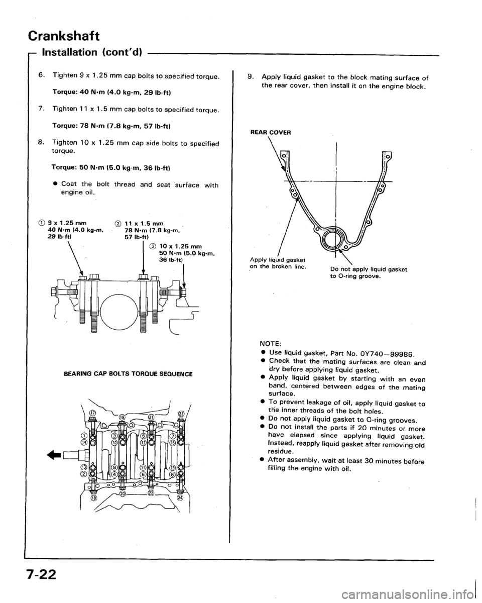 HONDA LEGEND 1991 2.G Workshop Manual HONDA LEGEND 1991 2.G Workshop Manual