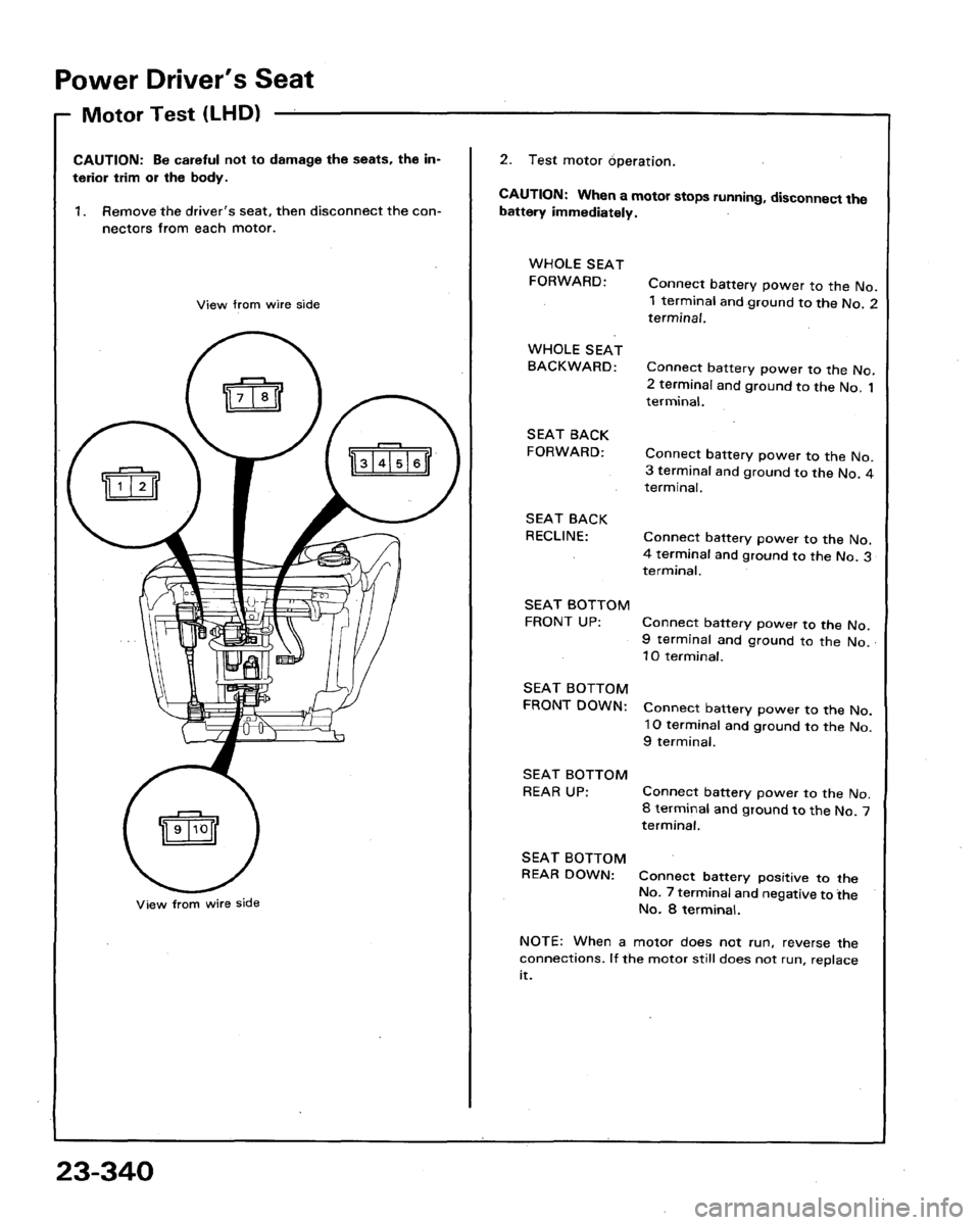 HONDA LEGEND 1991 2.G Workshop Manual HONDA LEGEND 1991 2.G Workshop Manual