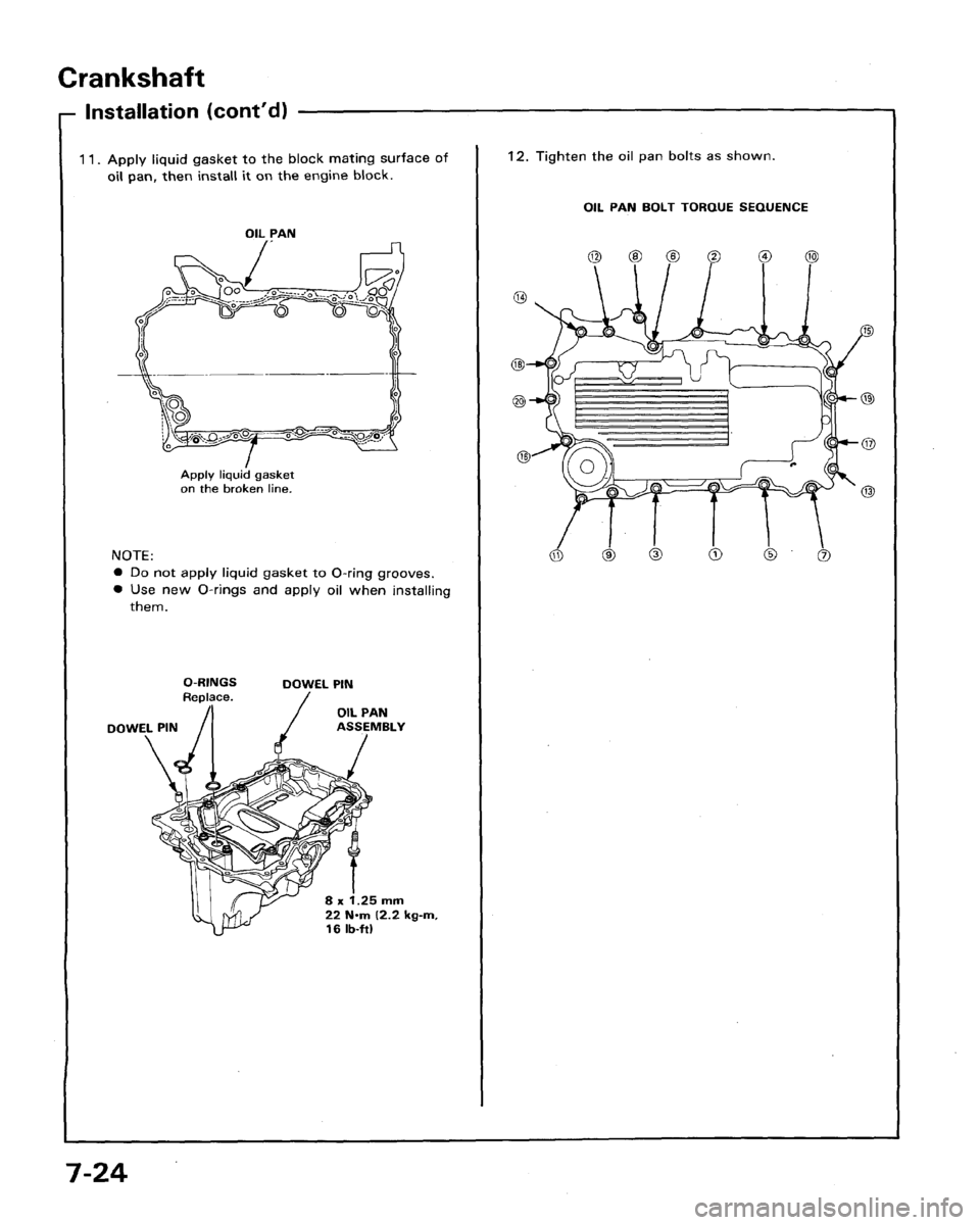 HONDA LEGEND 1991 2.G Workshop Manual HONDA LEGEND 1991 2.G Workshop Manual