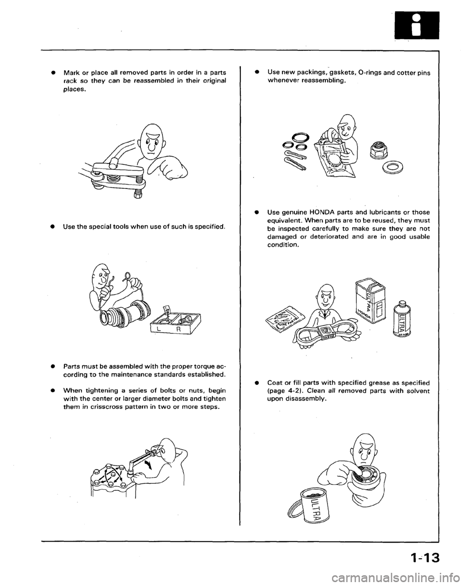 HONDA LEGEND 1991 2.G User Guide 