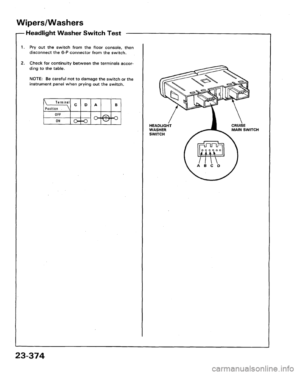HONDA LEGEND 1991 2.G Workshop Manual HONDA LEGEND 1991 2.G Workshop Manual