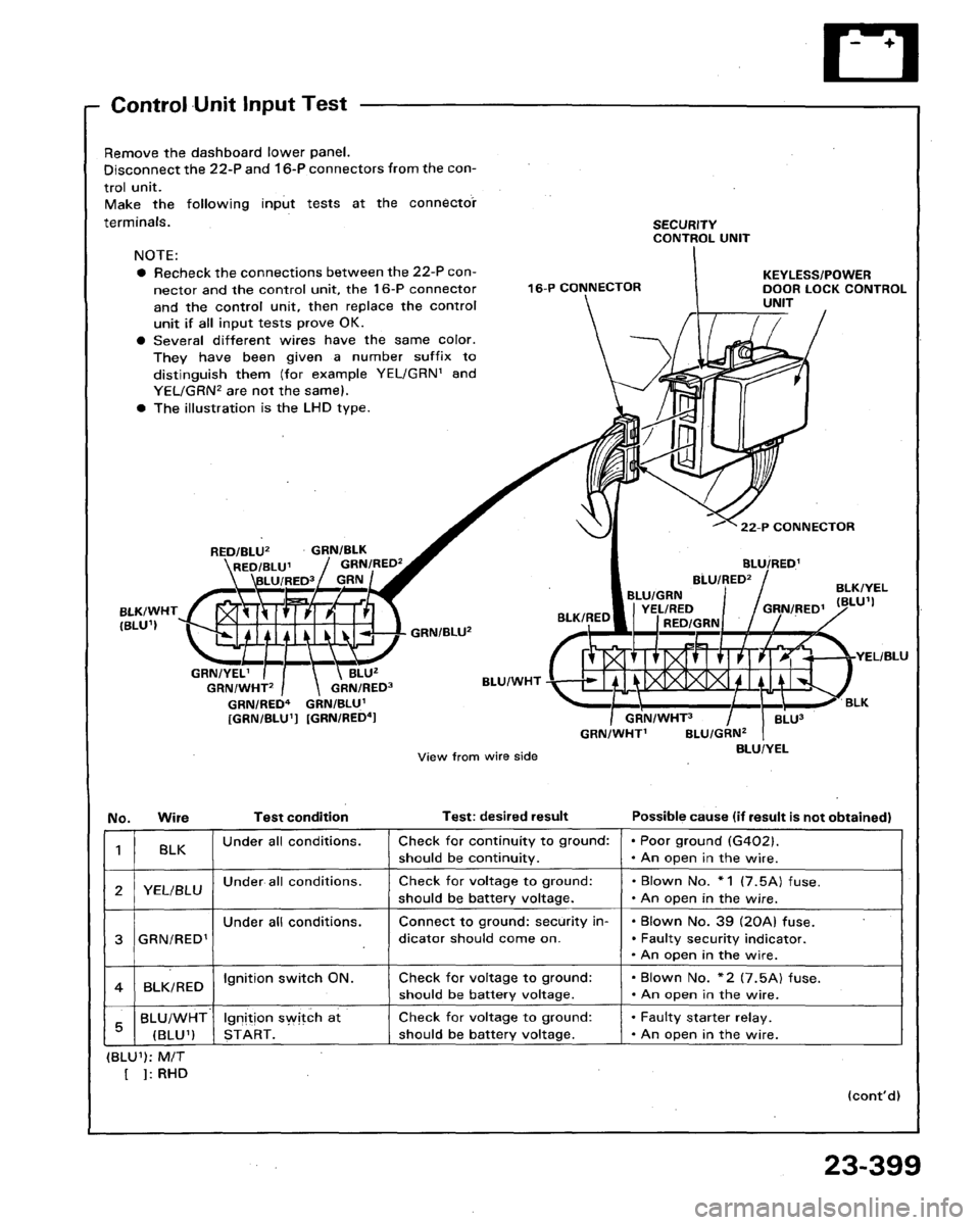 HONDA LEGEND 1991 2.G Workshop Manual HONDA LEGEND 1991 2.G Workshop Manual