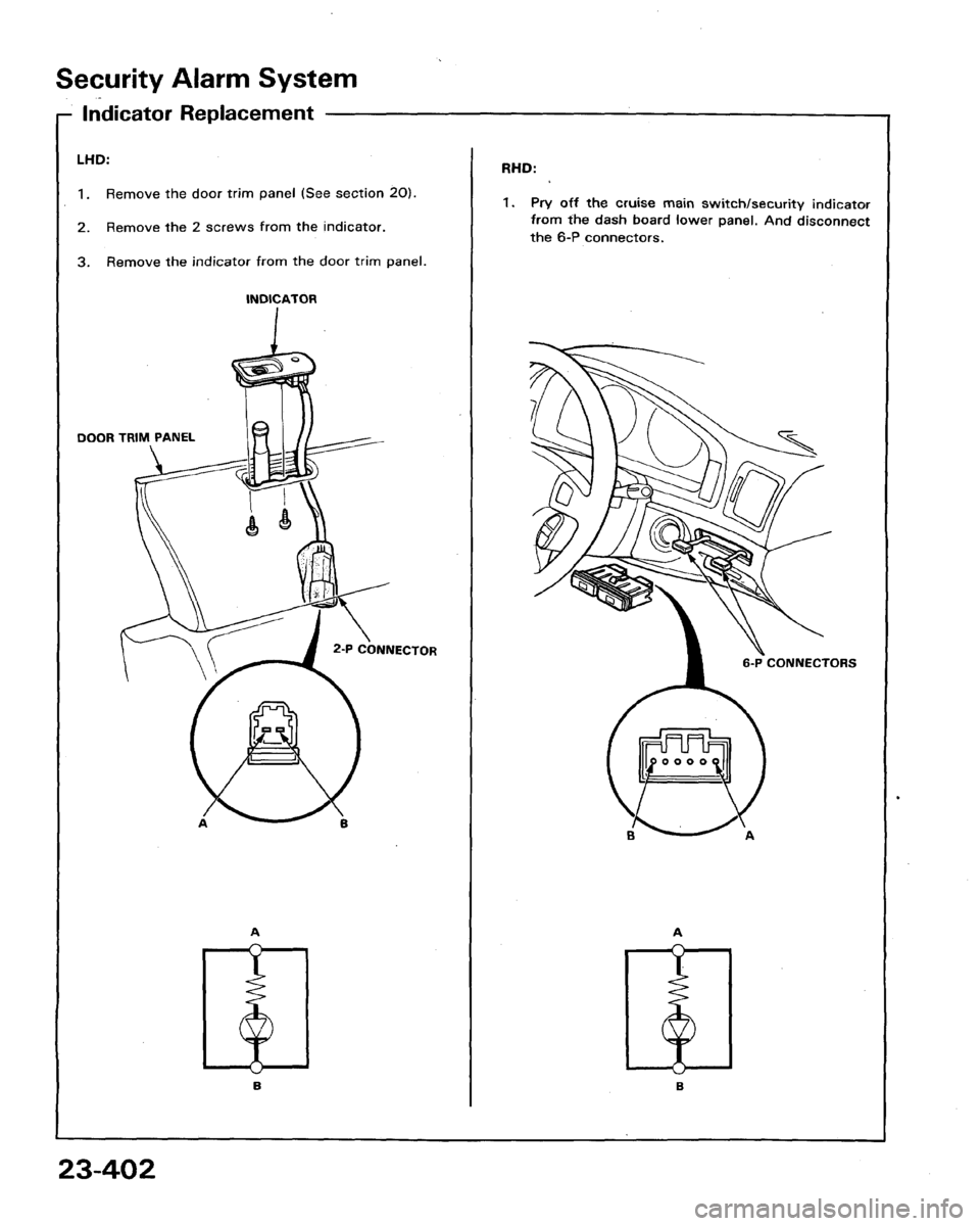 HONDA LEGEND 1991 2.G Workshop Manual HONDA LEGEND 1991 2.G Workshop Manual