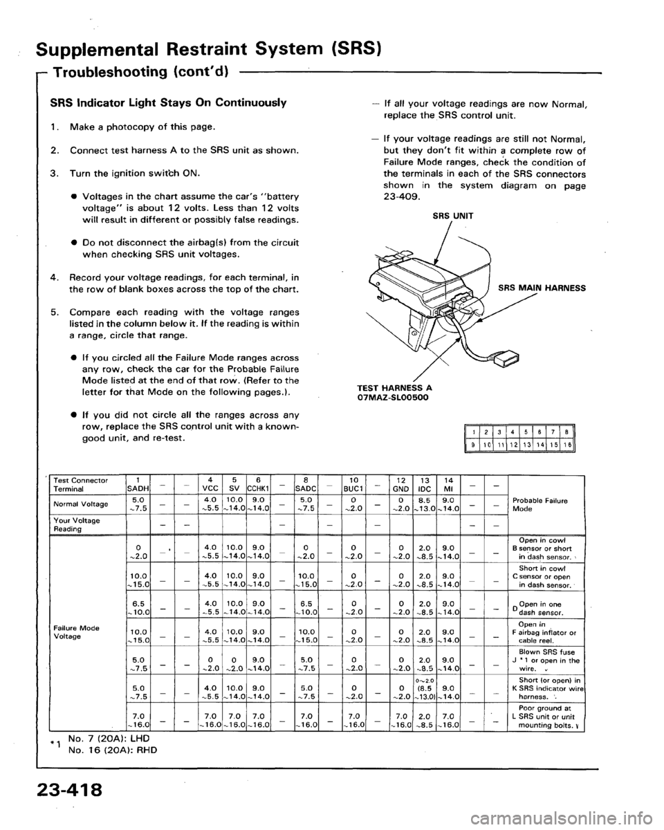 HONDA LEGEND 1991 2.G Workshop Manual HONDA LEGEND 1991 2.G Workshop Manual