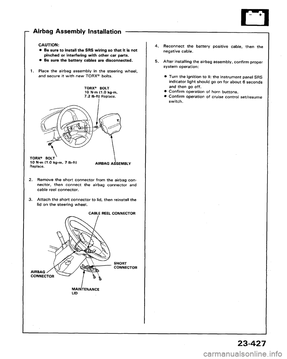 HONDA LEGEND 1991 2.G Workshop Manual HONDA LEGEND 1991 2.G Workshop Manual
