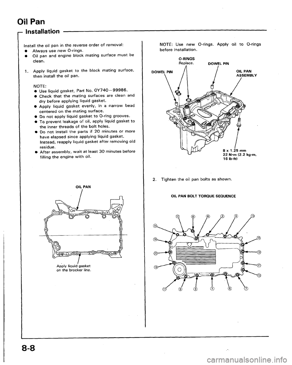 HONDA LEGEND 1991 2.G Workshop Manual HONDA LEGEND 1991 2.G Workshop Manual