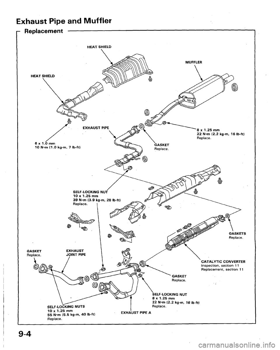 HONDA LEGEND 1991 2.G Workshop Manual 