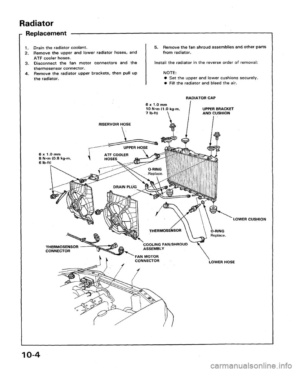 HONDA LEGEND 1991 2.G Workshop Manual 