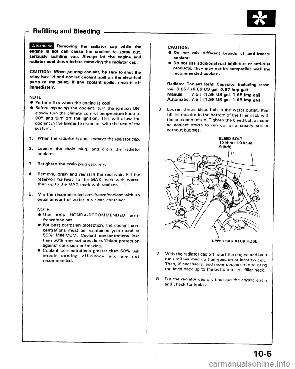 HONDA LEGEND 1991 2.G Workshop Manual HONDA LEGEND 1991 2.G Workshop Manual