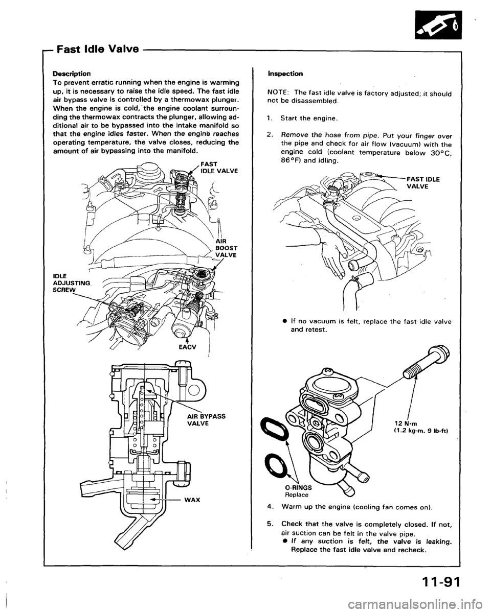 HONDA LEGEND 1991 2.G Workshop Manual HONDA LEGEND 1991 2.G Workshop Manual