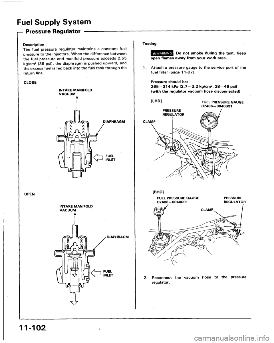 HONDA LEGEND 1991 2.G Workshop Manual HONDA LEGEND 1991 2.G Workshop Manual