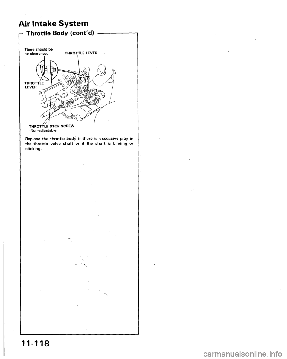 HONDA LEGEND 1991 2.G Workshop Manual HONDA LEGEND 1991 2.G Workshop Manual