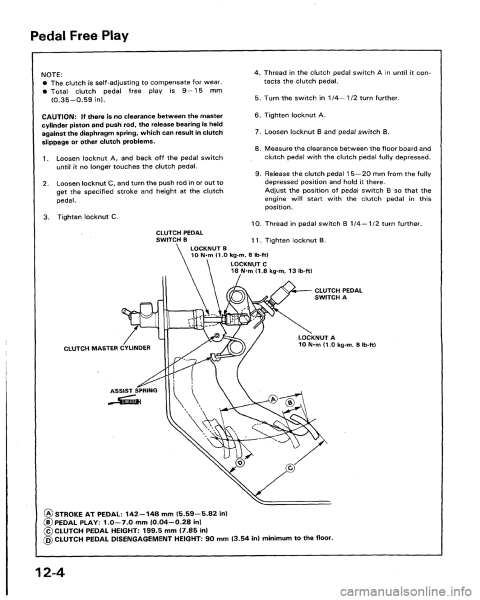 HONDA LEGEND 1991 2.G Workshop Manual HONDA LEGEND 1991 2.G Workshop Manual