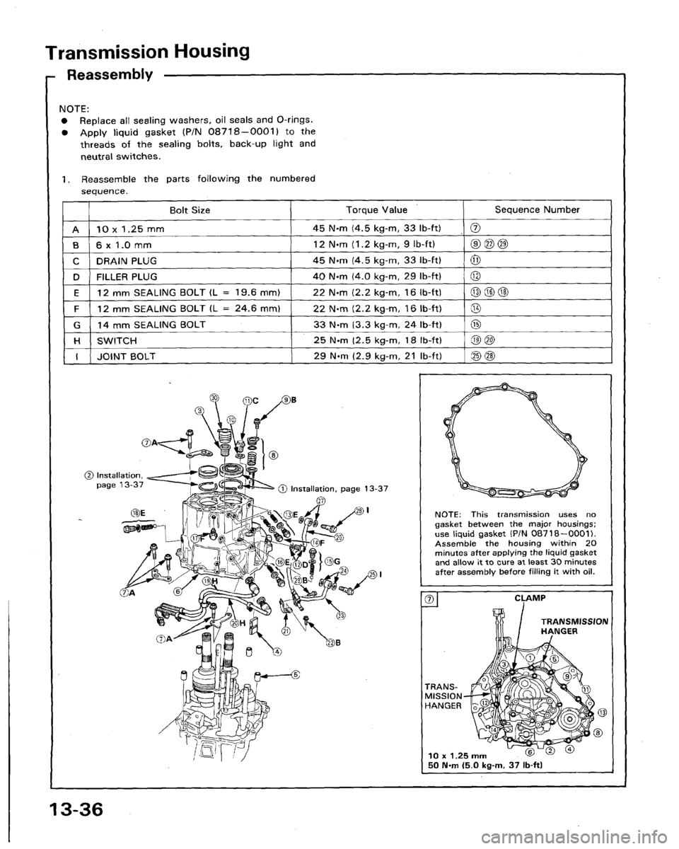 HONDA LEGEND 1991 2.G Workshop Manual HONDA LEGEND 1991 2.G Workshop Manual