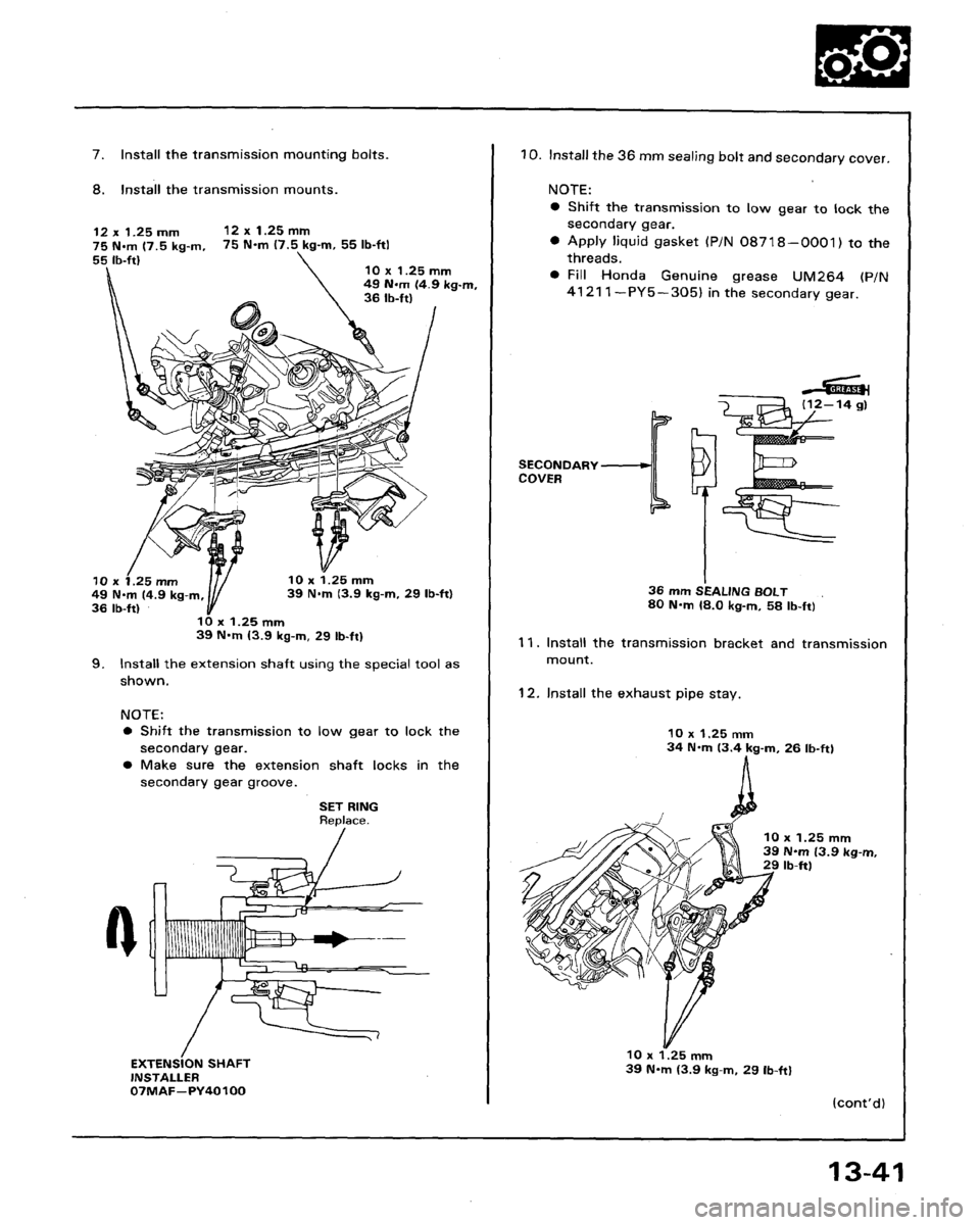 HONDA LEGEND 1991 2.G Workshop Manual HONDA LEGEND 1991 2.G Workshop Manual