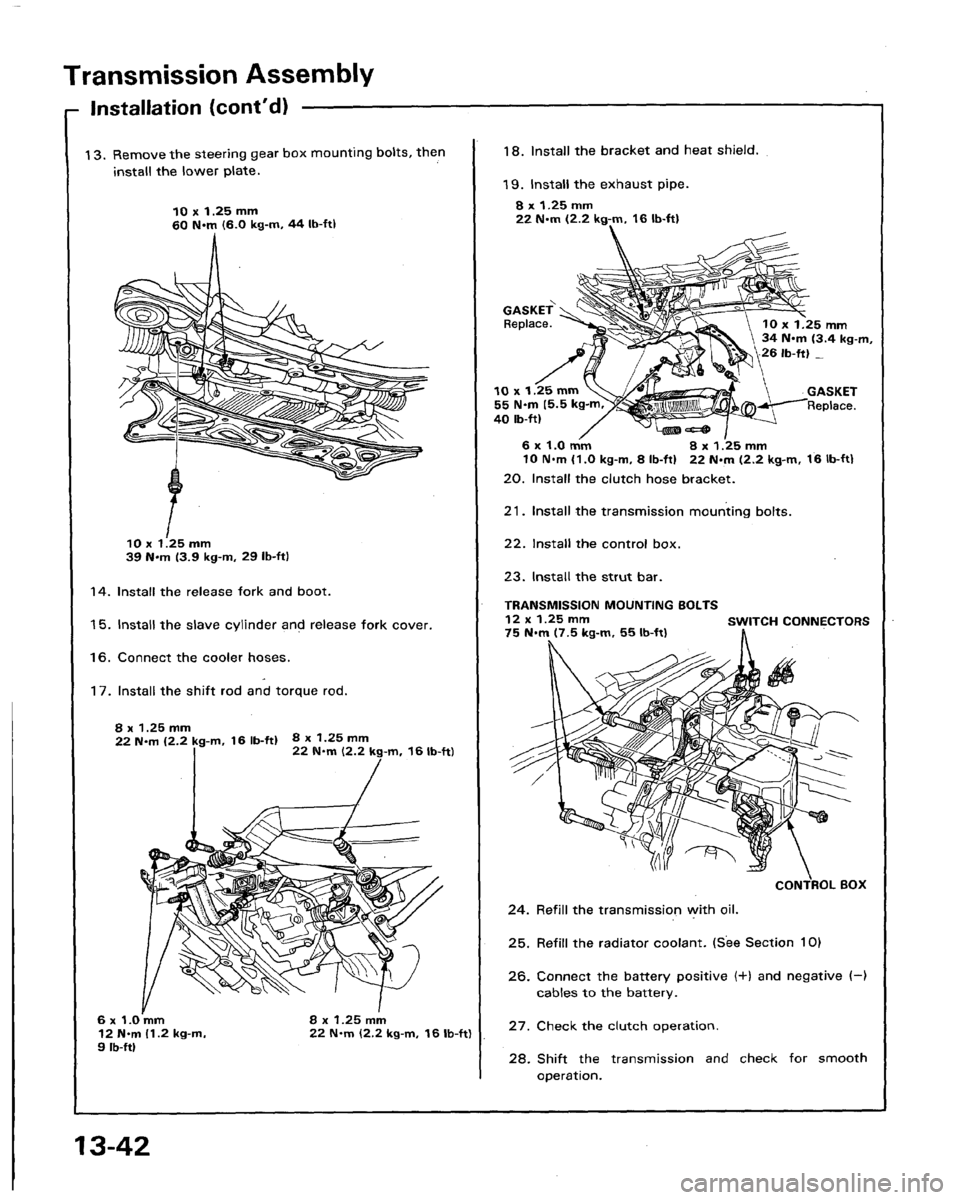 HONDA LEGEND 1991 2.G Workshop Manual HONDA LEGEND 1991 2.G Workshop Manual