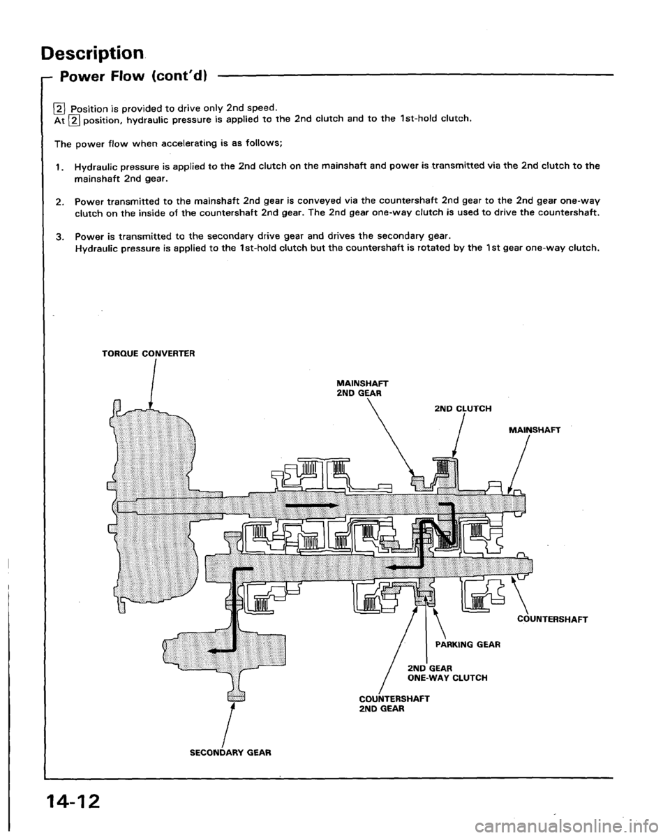 HONDA LEGEND 1991 2.G Workshop Manual 