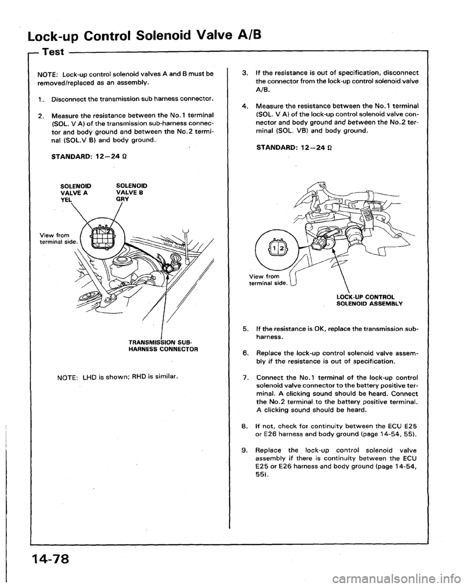 HONDA LEGEND 1991 2.G Workshop Manual HONDA LEGEND 1991 2.G Workshop Manual