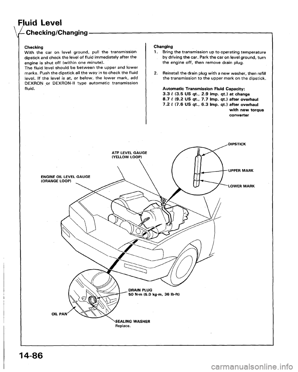 HONDA LEGEND 1991 2.G Workshop Manual HONDA LEGEND 1991 2.G Workshop Manual