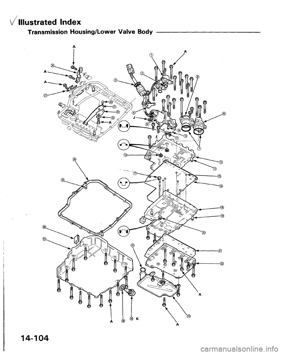 HONDA LEGEND 1991 2.G Workshop Manual 