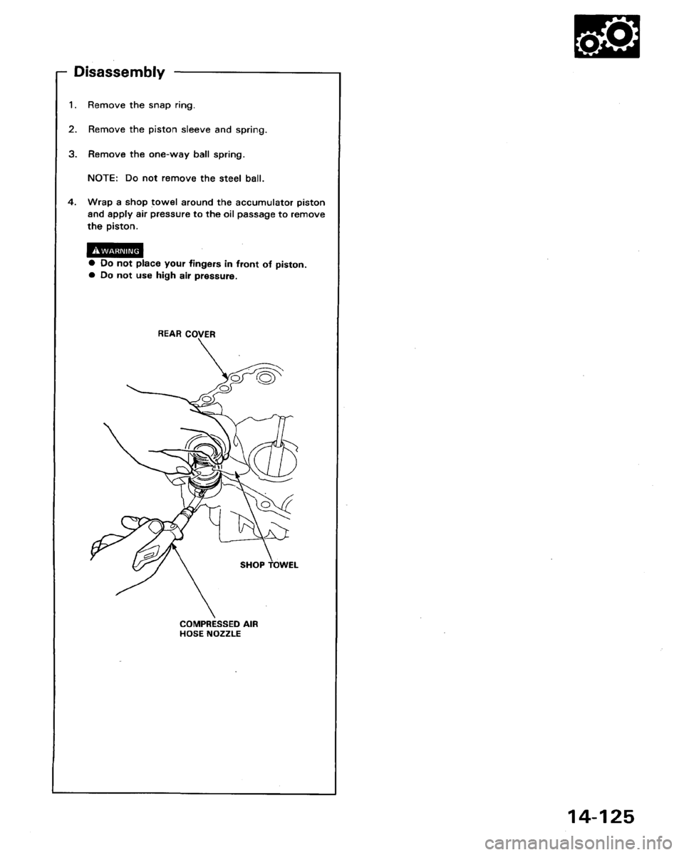 HONDA LEGEND 1991 2.G Workshop Manual HONDA LEGEND 1991 2.G Workshop Manual
