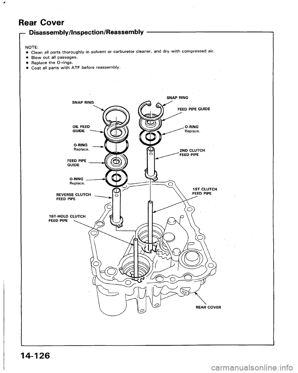 HONDA LEGEND 1991 2.G Workshop Manual HONDA LEGEND 1991 2.G Workshop Manual
