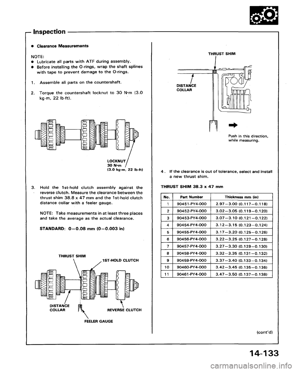 HONDA LEGEND 1991 2.G Workshop Manual HONDA LEGEND 1991 2.G Workshop Manual