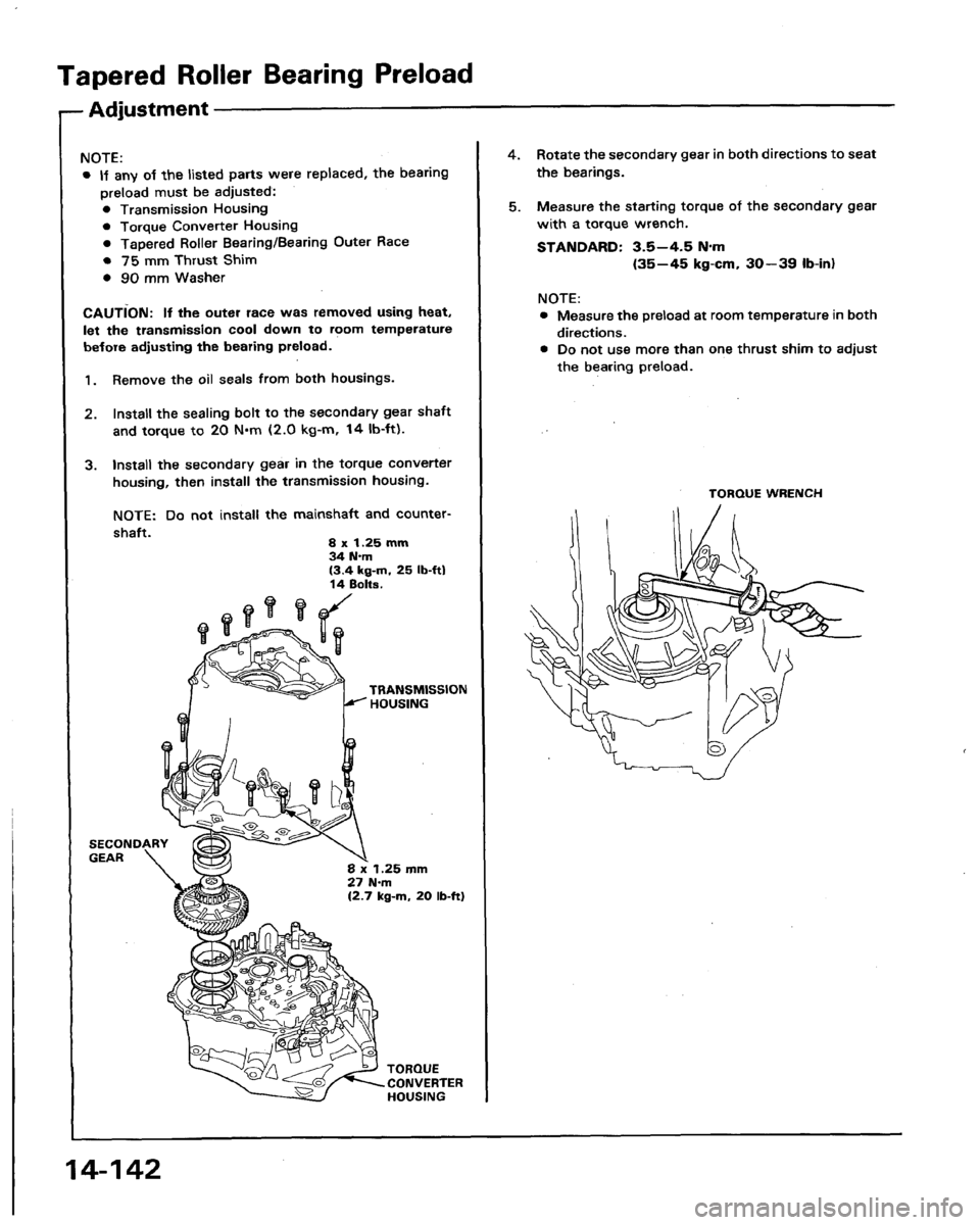 HONDA LEGEND 1991 2.G Workshop Manual HONDA LEGEND 1991 2.G Workshop Manual